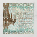 Recherche de chic minable romantique invitations Damassé