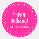 Recherche de motif simple simple autocollants Anniversaire heureux