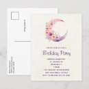 Recherche de lune croissant invitations Mystique