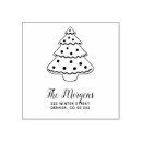 Recherche de noël tampons encreurs Arbre de noël