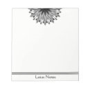 Recherche de yoga blocsnotes Fleur de lotus