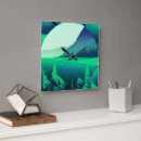 Recherche de vert forêt horloges Peinture