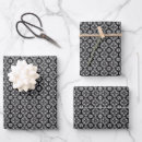 Recherche de motif monochrome papier cadeau Chic