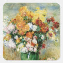 Recherche de renoir autocollants Fleurs