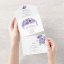 Recherche de lilas et blanc invitations Floral