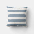 Recherche de rayures bleues blanches coussins Moderne