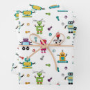 Recherche de robot papier cadeau Science fiction