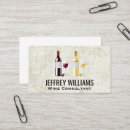 Recherche de vin rouge cartes visite Boss
