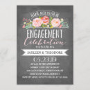 Recherche de floral fiançailles invitations Rose