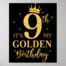 Recherche de 9ème anniversaire posters Rétro