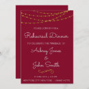 Recherche de lumières de ficelle invitations Épouser