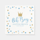 Recherche de le petit prince serviettes Baby shower royal