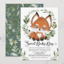 Recherche de illustration de renard invitations Aquarelle
