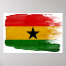 Recherche de drapeau du ghana posters Afrique