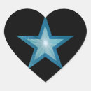 Recherche de coeur noir autocollants Élégant