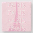 Recherche de paris dessous de verres Rose
