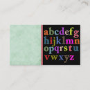Recherche de alphabet cartes visite École