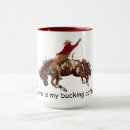 Recherche de humour cowboy tasses Cheval
