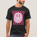 Recherche de happy face tshirts Rose