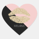 Recherche de coeur de fille autocollants Scintille