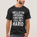 Recherche de mario tshirts Impressionnant