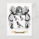 Recherche de crêtes de famille cartes postales Tartan