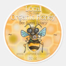 Recherche de apiculteur autocollants Miel biologique local