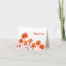 Recherche de poppies vœux cartes Minimaliste
