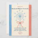 Recherche de style américain invitations Rouge blanc et bleu