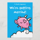Recherche de cochon mariage invitations Couple