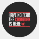 Recherche de symbole canadien autocollants Fierté canadienne
