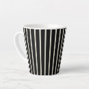 Recherche de rayures verticales tasses Rayures noires et blanches