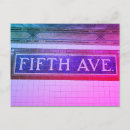 Recherche de cinquième avenue cartes postales New york
