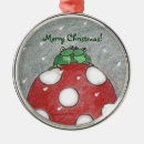 Recherche de grenouille ornements Noël