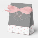 Recherche de baby shower rose et gris ballotins Pour elle