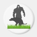 Recherche de bigfoot drôle magnets Yéti