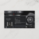 Recherche de filmstrip cartes visite Appareil photo