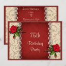 Recherche de red white anniversaire invitations Roses rouges
