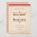 Recherche de grunge mariage invitations Rouge