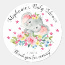 Recherche de safari baby shower autocollants Éléphant