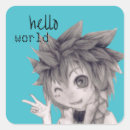 Recherche de personnages de dessin animé autocollants Mignon