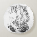 Recherche de alphonse mucha coussins Fille