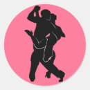 Recherche de danse du couple autocollants Tango