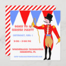 Recherche de partie de cirque invitations Chapiteau