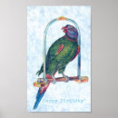 Recherche de perroquet bleu posters Oiseau