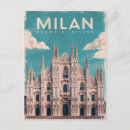 Recherche de milan vintage cartes postales Travel