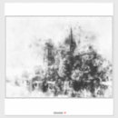 Recherche de repère autocollants Illustration