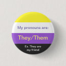 Recherche de drapeau non binaire badges Pronouns