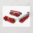 Recherche de incendie cartes postales Camion de pompiers