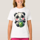 Recherche de amour de panda Jeune fille